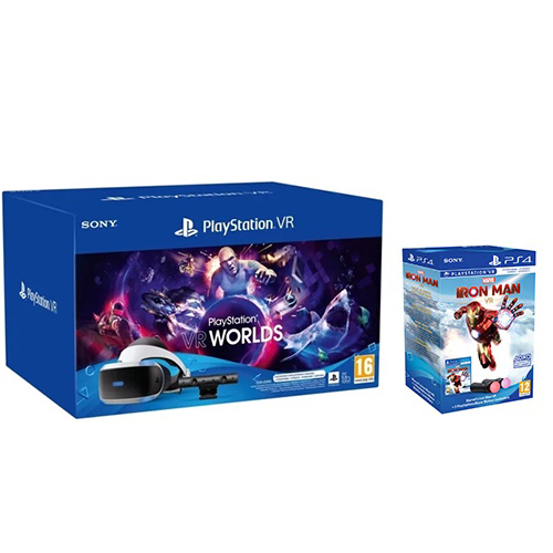 Sony PlayStation 4 VR szemüveg V2+Camera+Move Twin Pack 4.0+ VR Worlds  játék 