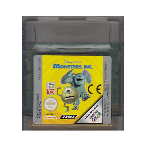 Disney's Pixar Monsters Inc. Game Boy Color (PAL Version) (Doboz nélkül) - KonzolGame